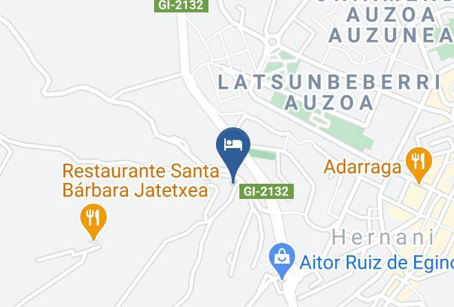 Gipuzkoa - Pension Arrobi Ostatua Maps