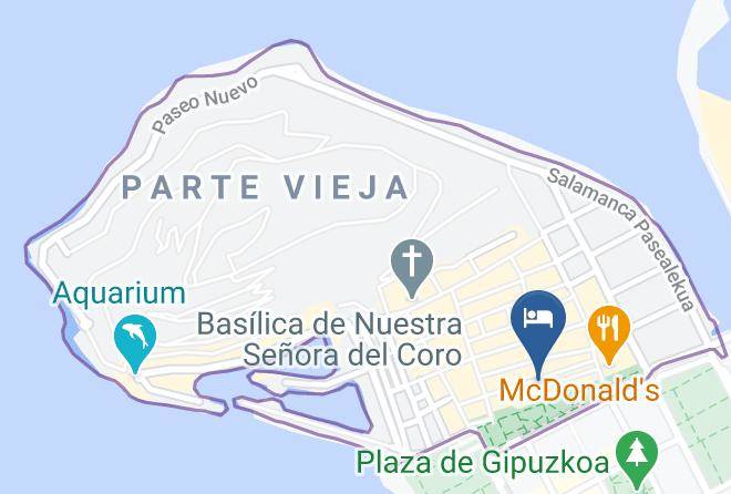 Gipuzkoa - Pension Artea Narrika Maps