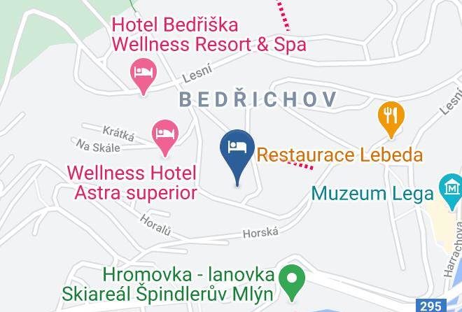 Trutnov - Pension Aspen Maps