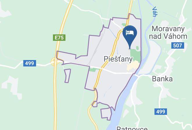 Piestany - Pension Astra Maps