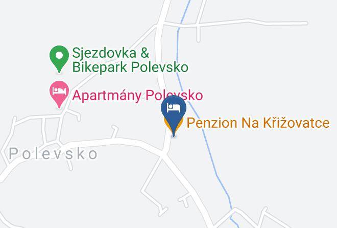 Ceska Lipa - Pension At Cross Road Maps