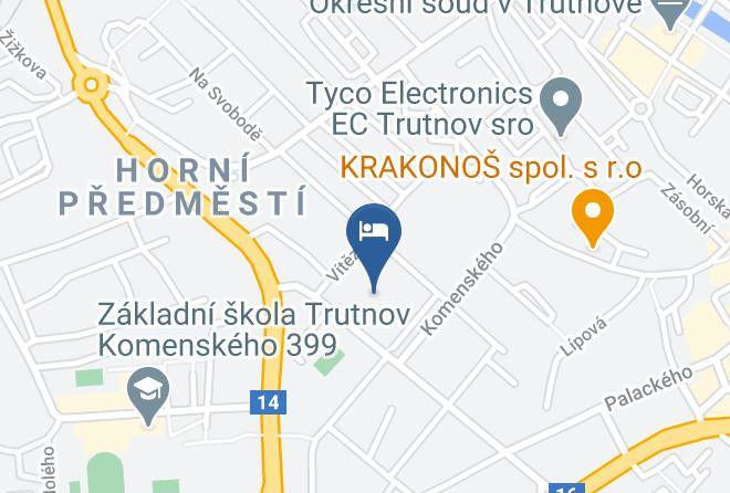 Trutnov - Pension Atrium Maps