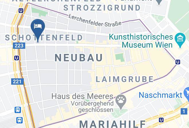 Vienna Neubau - Pension Atrium Maps