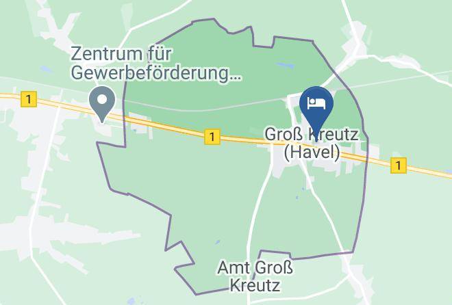 Potsdam Mittelmark - Pension Auf Dem Wolfsberg Maps