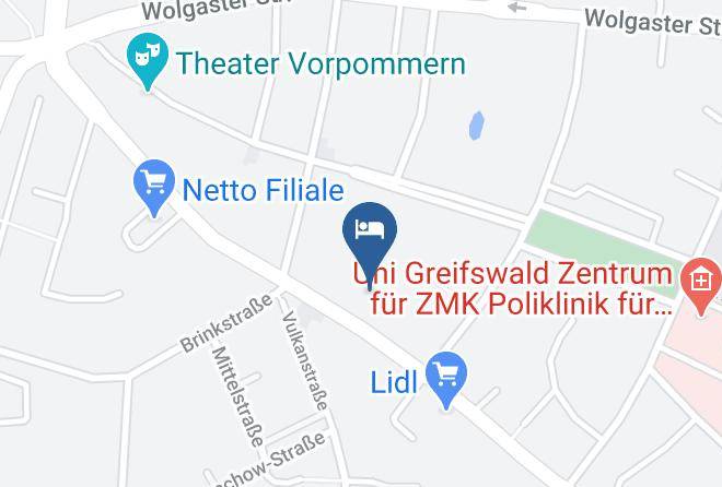 Vorpommern Greifswald - Pension Augenblick Maps