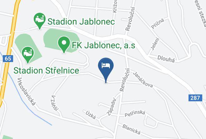 Jablonec Nad Nisou - Pension Ayky Maps
