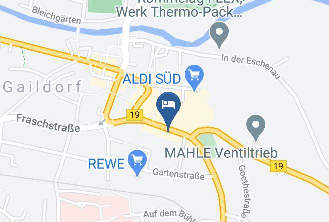 Schwabisch Hall - Pension B19 Maps