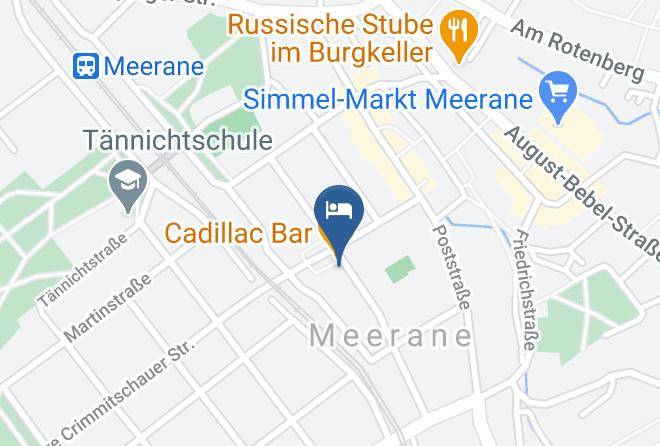 Zwickau - Pension Baar Georgenklause Maps