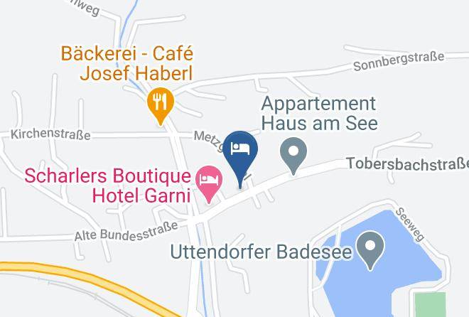 Zell Am See - Pension Backenhausl Maps