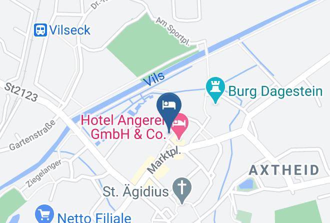 Amberg Sulzbach - Pension Backer Michl Maps