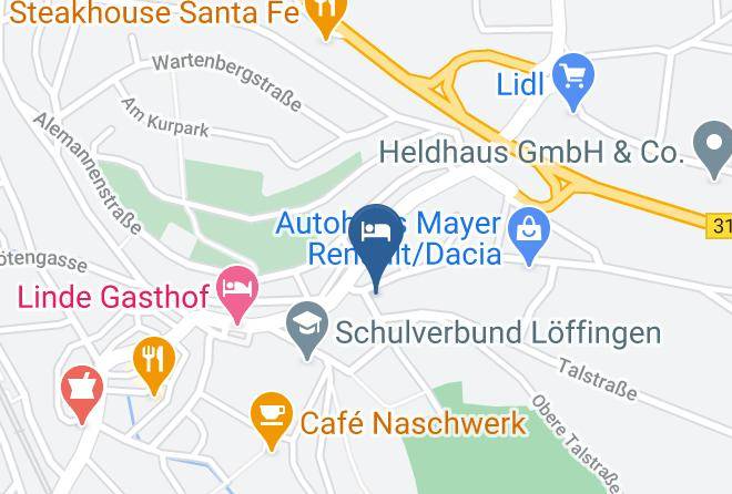 Breisgau Hochschwarzwald - Pension Bader Maps