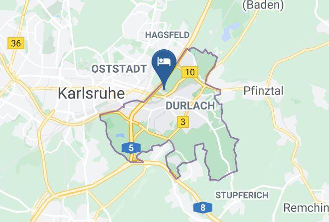 Karlsruhe - Pension Baehr Maps