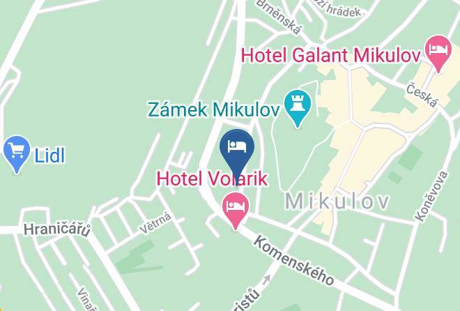 Breclav - Pension Baltazar Maps