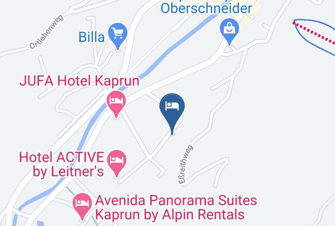 Zell Am See - Pension Baranek Maps