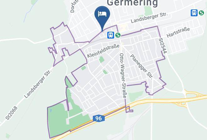 Furstenfeldbruck - Pension Barbara Maps