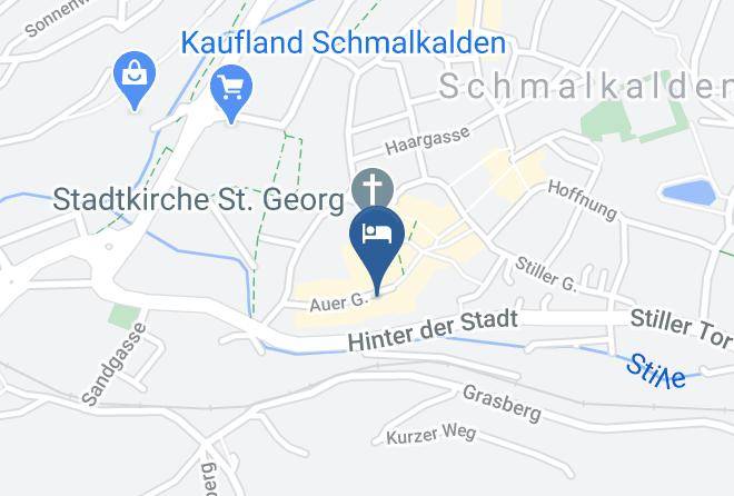 Schmalkalden Meiningen - Pension Barbara Maps