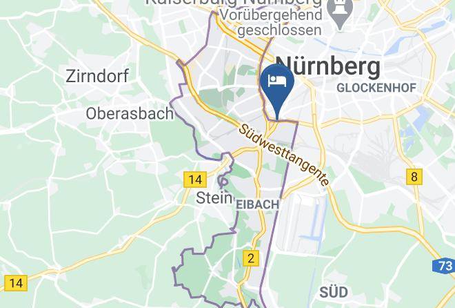 Nuremberg - Pension Bauer Nurnberg Maps