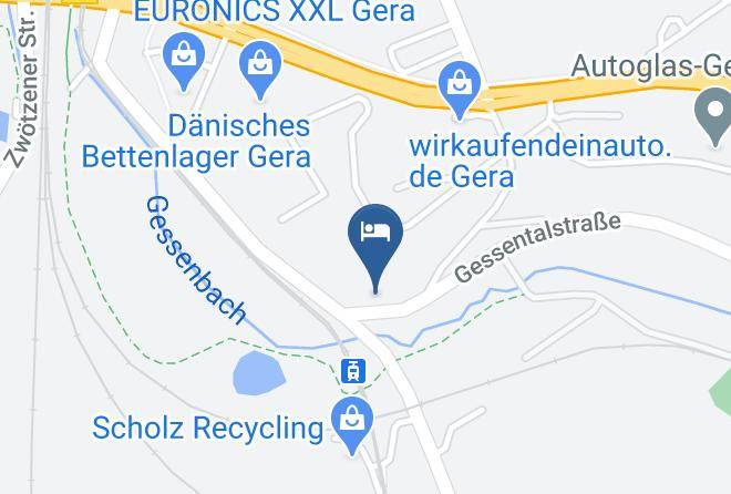 Gera - Pension Bauernhauschen Barbara Winkler Maps