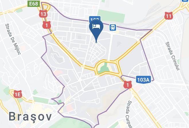 Brasov - Pension Bavaria Maps