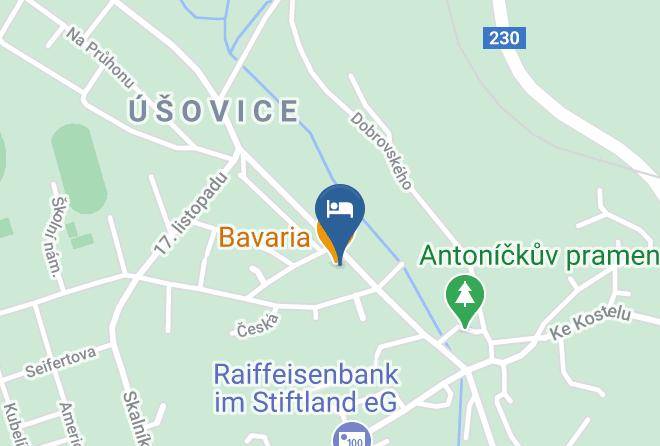 Cheb - Pension Bavaria Maps