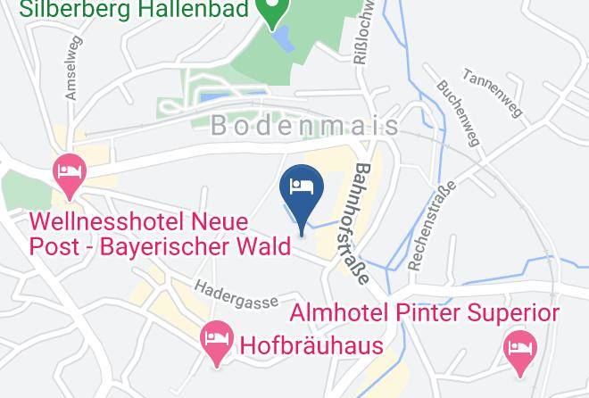 Regen - Pension Bayerwald Maps