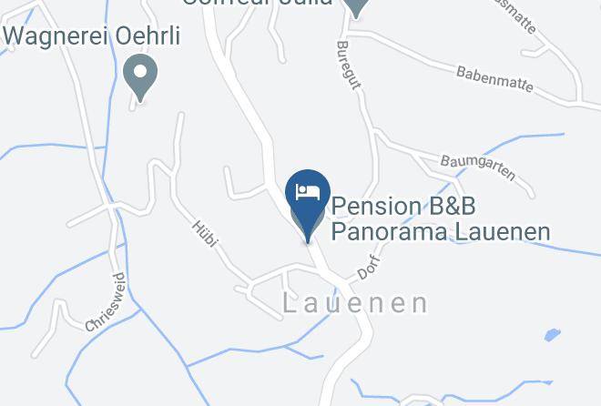Obersimmental Saanen - Pension B&b Panorama Lauenen Maps