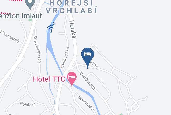 Trutnov - Pension B&b Maps