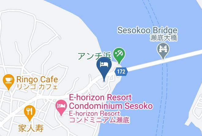 Motobu Townkunigami District - Pension Beachside Bubu Maps