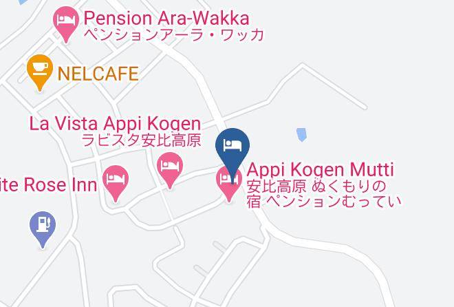 Hachimantai City - Pension Bears Rock Maps