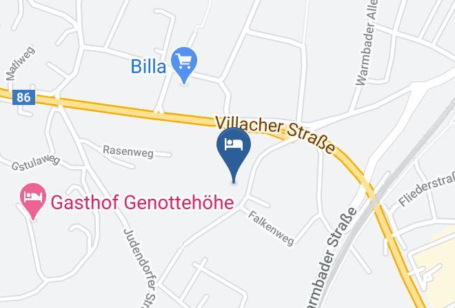 Villach - Pension Beate Maps