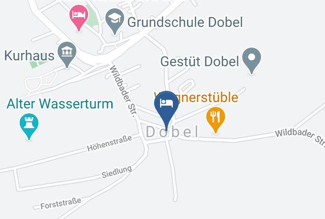 Calw - Pension Beck Maps