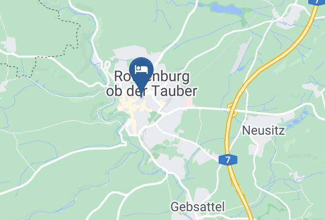 Ansbach - Pension Becker Maps