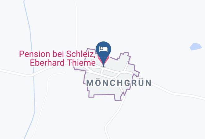Saale Orla Kreis - Pension Bei Schleiz Eberhard Thieme Maps