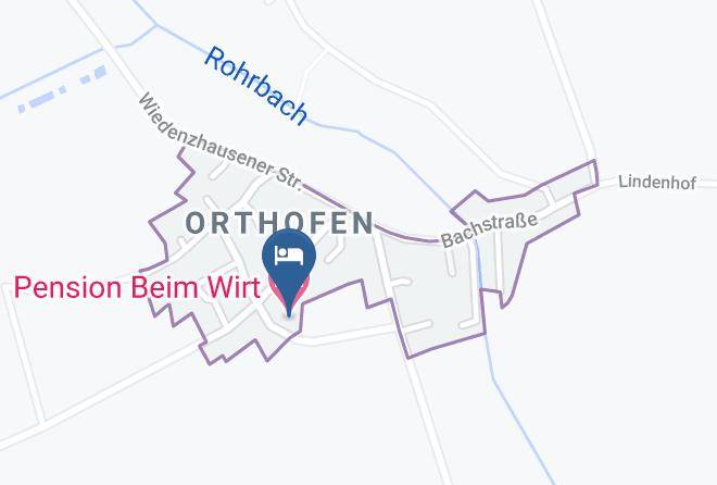 Dachau - Pension Beim Wirt Maps