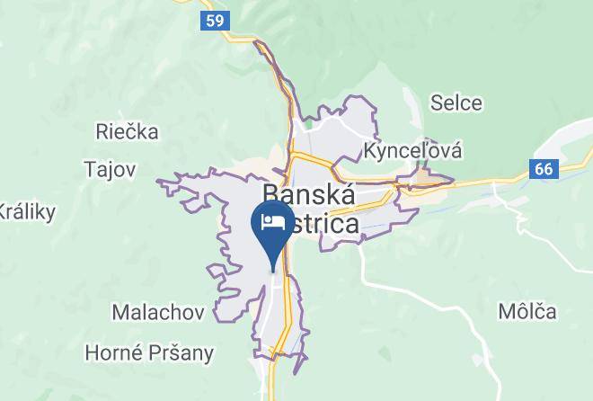 Banska Bystrica - Pension Bella Banska Bystrica Maps