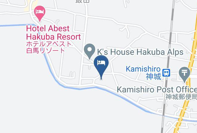 Hakuba Vil Kitaazumi District - Pension Belleneige Maps