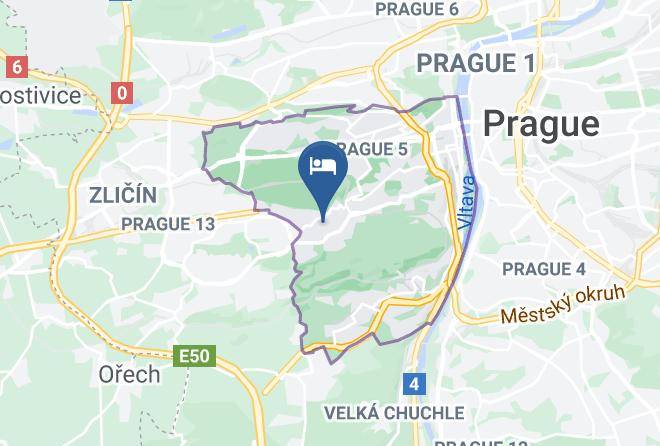 Prague - Pension Beranek Maps