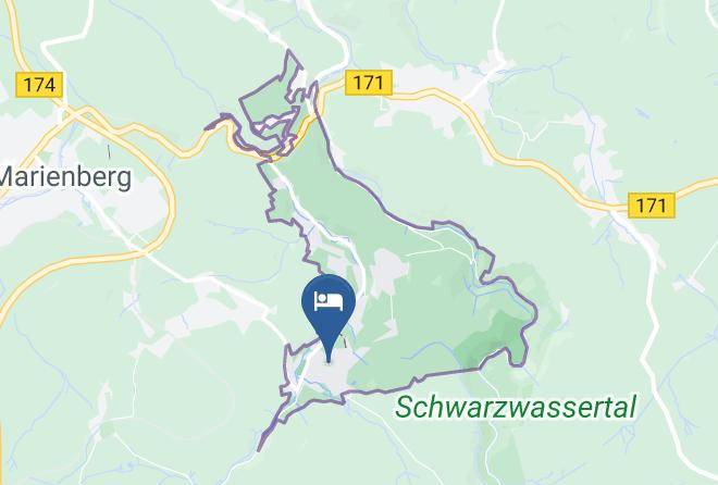 Erzgebirgskreis - Pension Bergblick Pobershau Erzgebirge In Panoramalage Maps