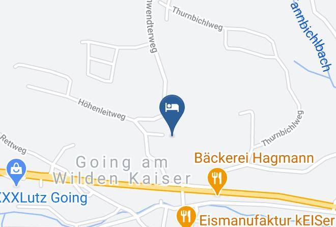 Kitzbuhel - Pension Bergheim Andreas Hinterholzer Keg Maps