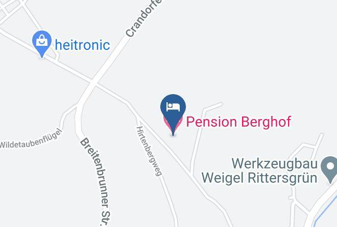 Erzgebirgskreis - Pension Berghof Maps