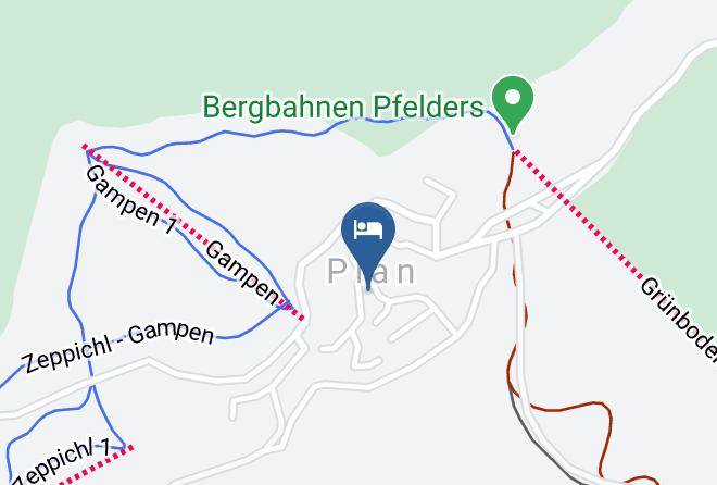 Bolzano - Alpshotel Bergland Maps
