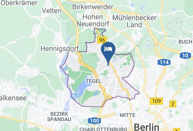 Stadt Berlin - Pension Berl Inn Maps