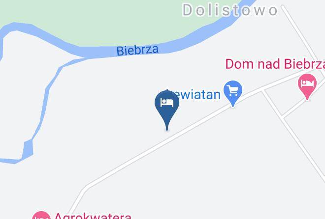 Moniecki - Pension Biebrza Maps