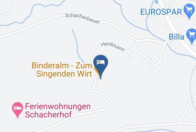 Perg - Pension Binderalm Maps