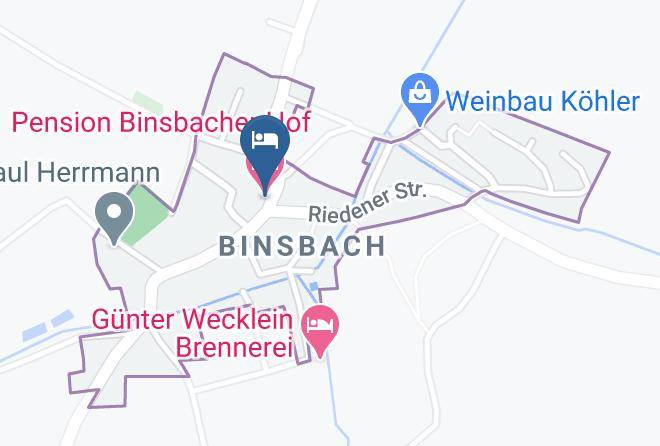Main Spessart - Pension Binsbacher Hof Maps