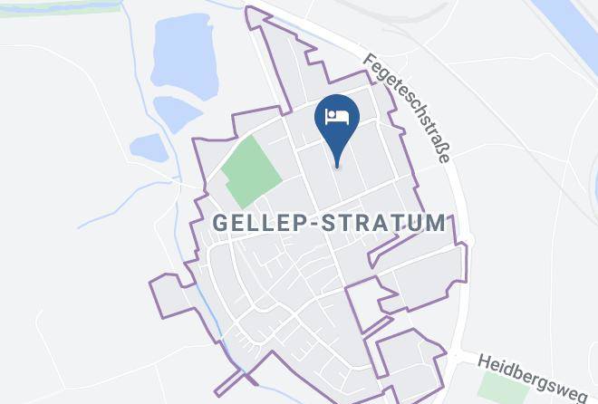 Krefeld - Pension Birgels Maps