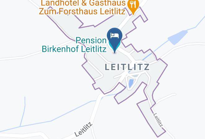 Greiz - Pension Birkenhof Leitlitz Maps