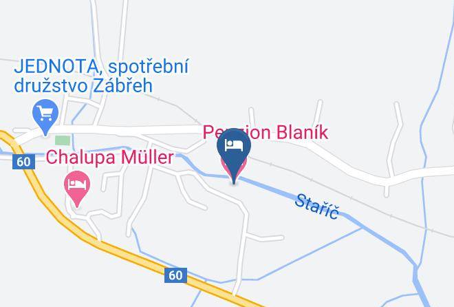 Jesenik - Pension Blanik Maps