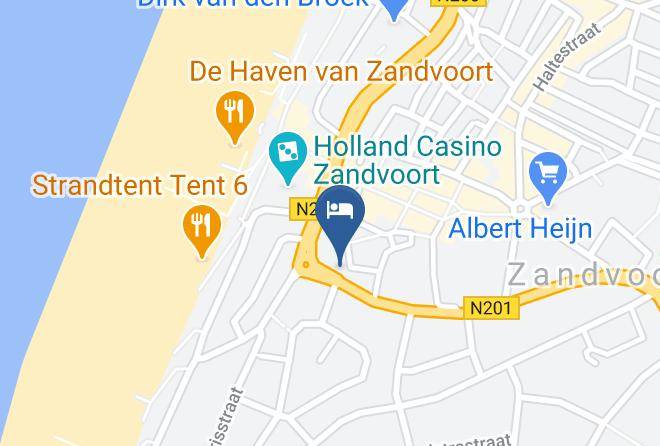 Zandvoort - Pension Blankebil Maps