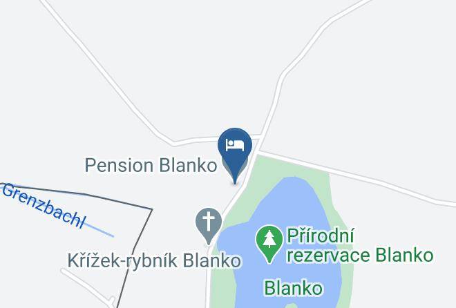 Jindrichuv Hradec - Pension Blanko Maps